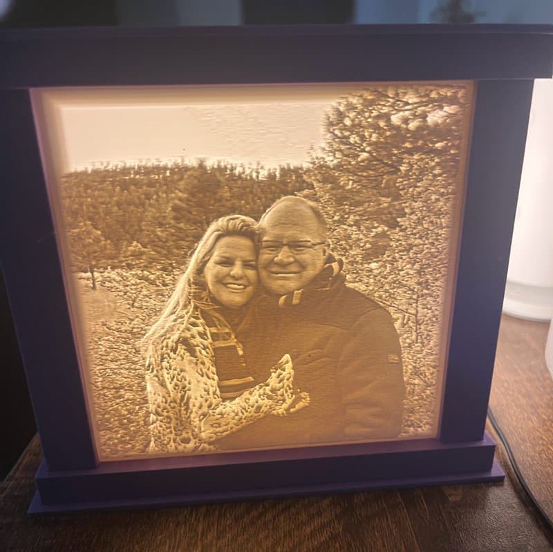 Lithophane print